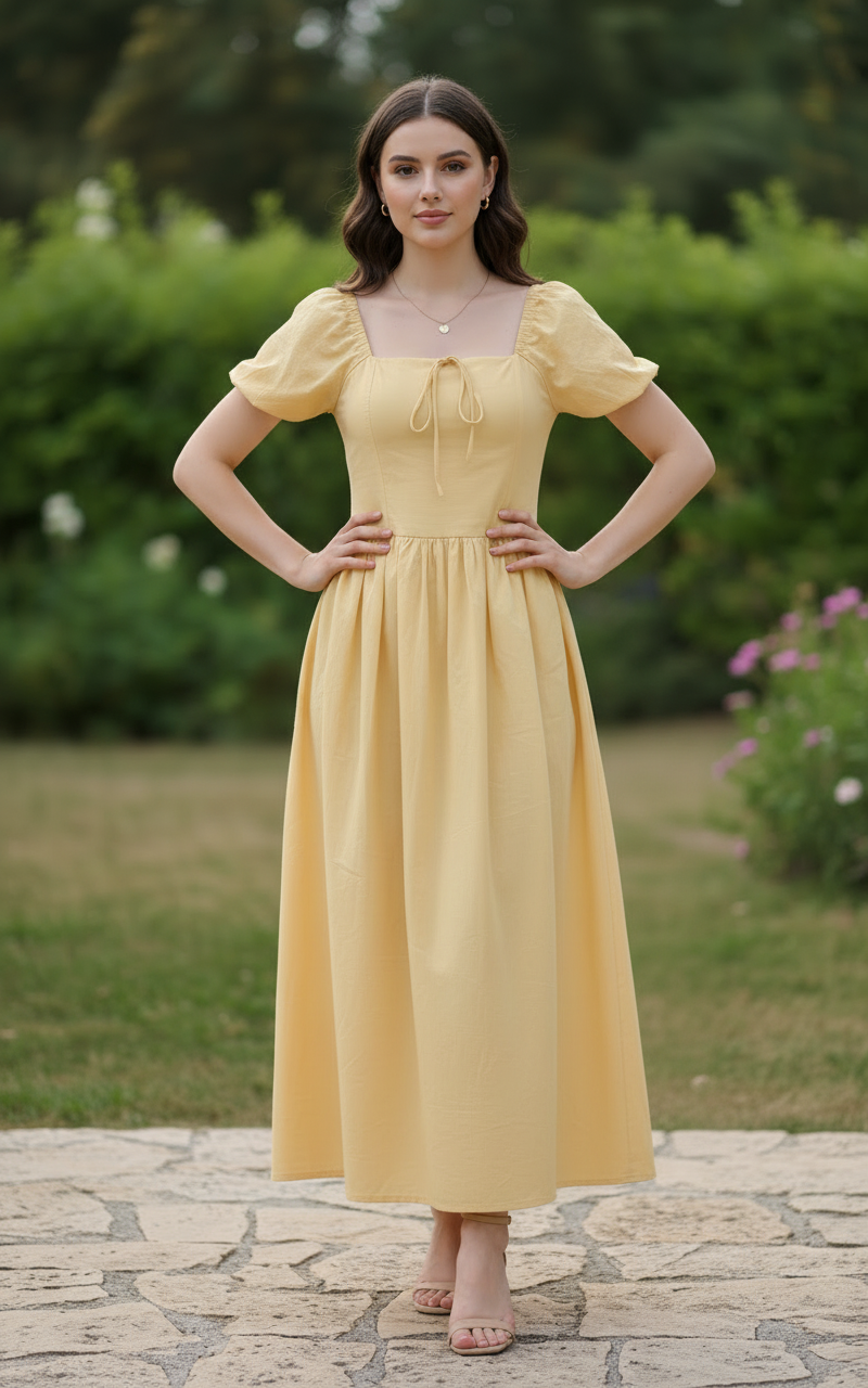 Butter Bloom Midi Dress