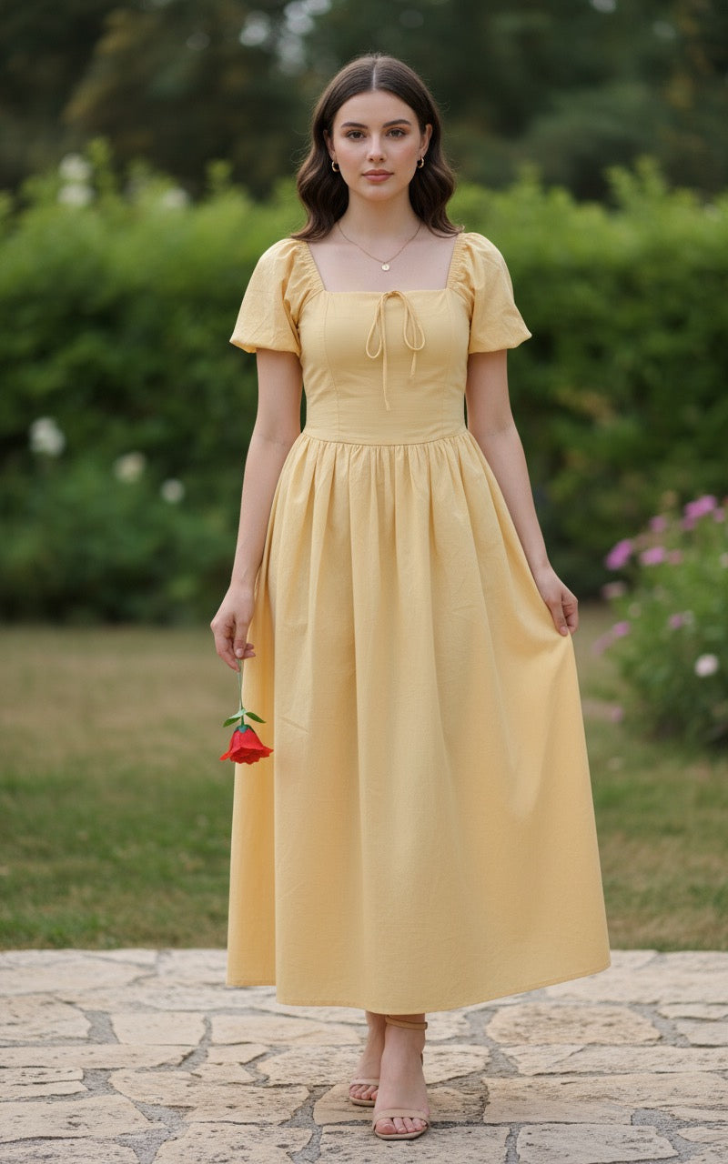 Butter Bloom Midi Dress