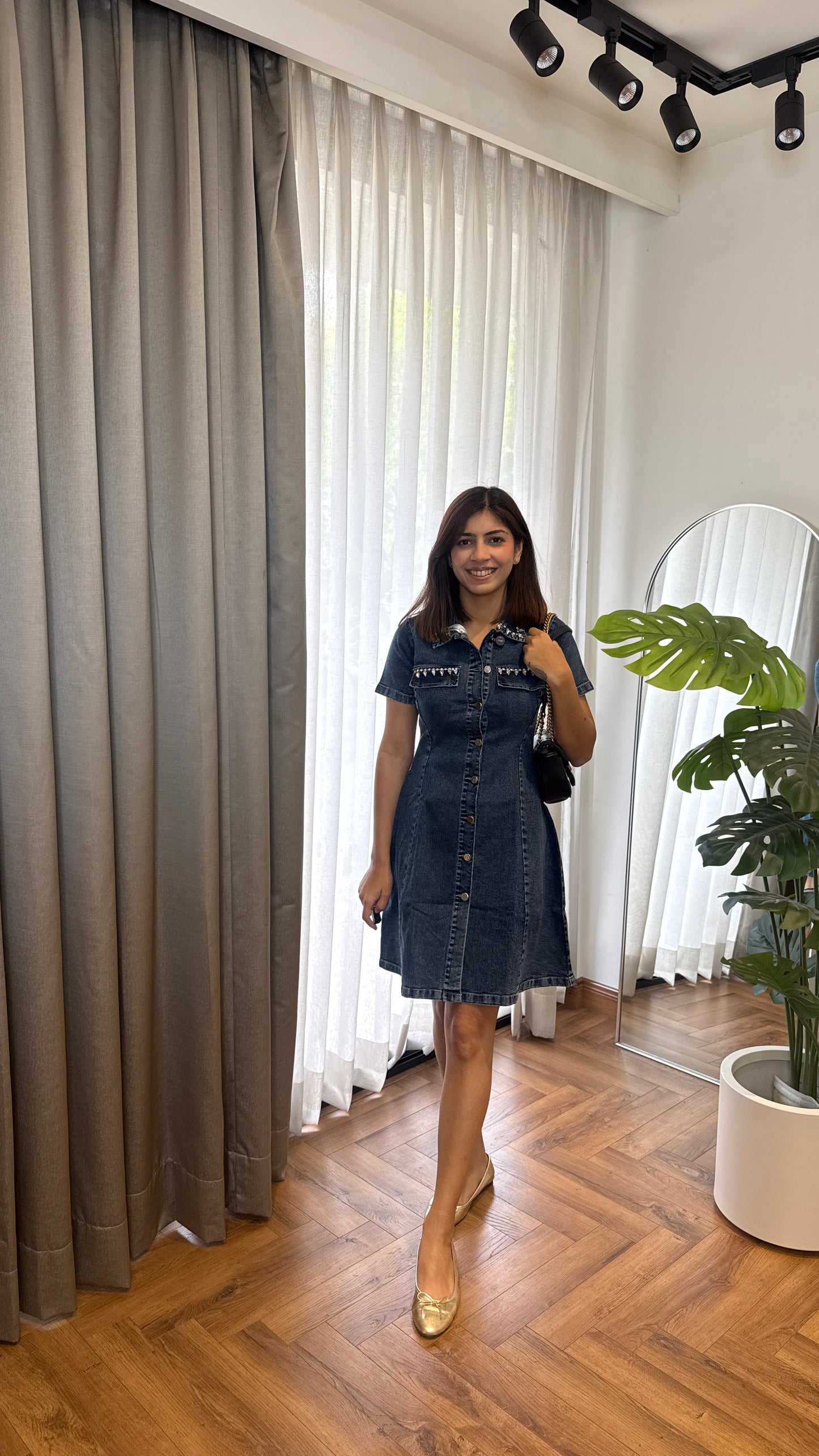 DENIM DRESS