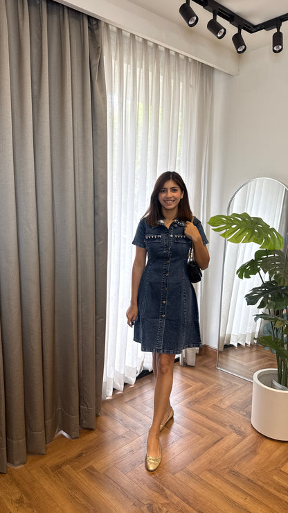 DENIM DRESS