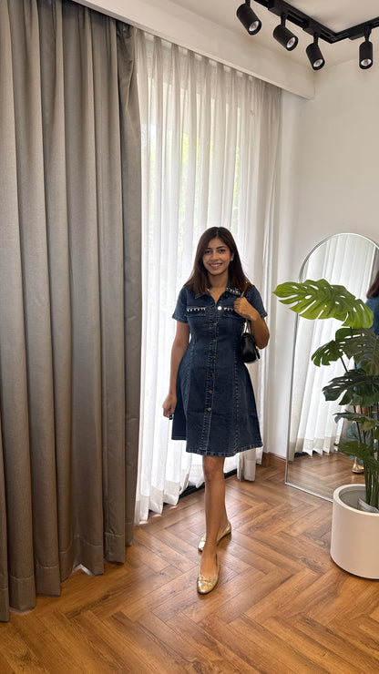 DENIM DRESS