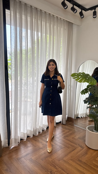 DENIM DRESS