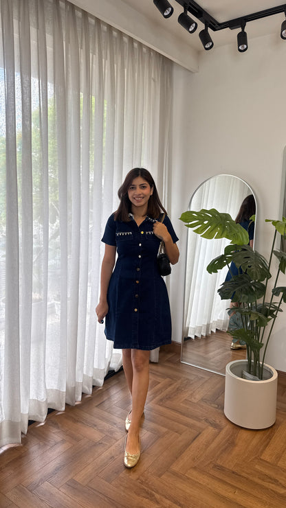 DENIM DRESS