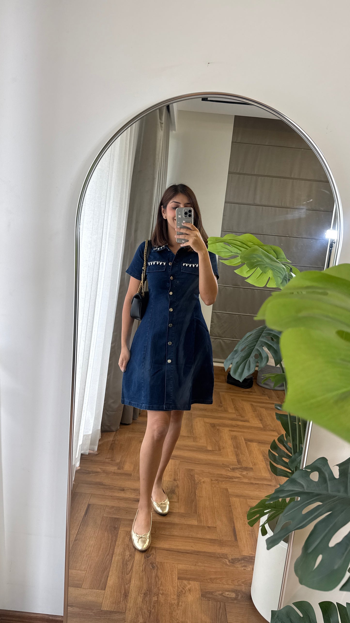 DENIM DRESS