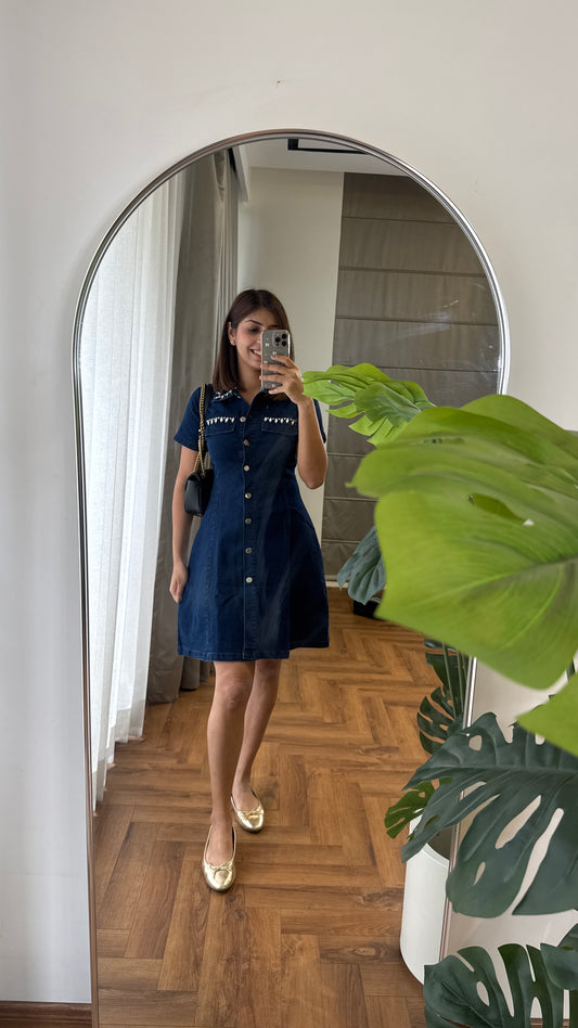 DENIM DRESS