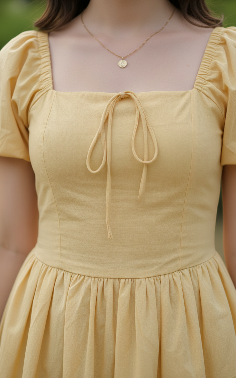 Butter Bloom Midi Dress 🌼