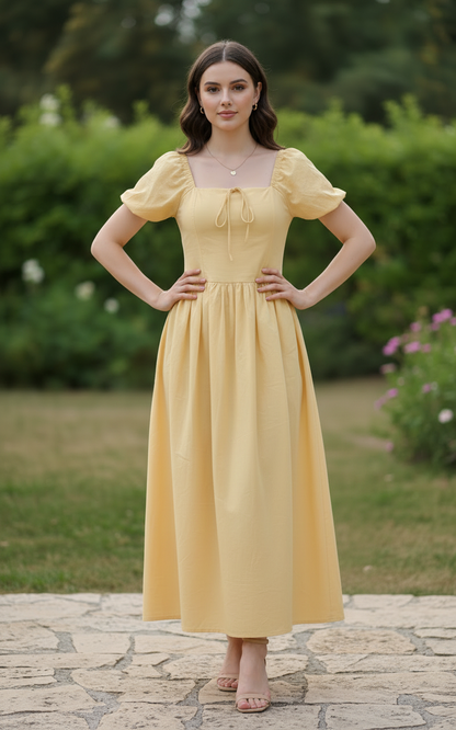 Butter Bloom Midi Dress